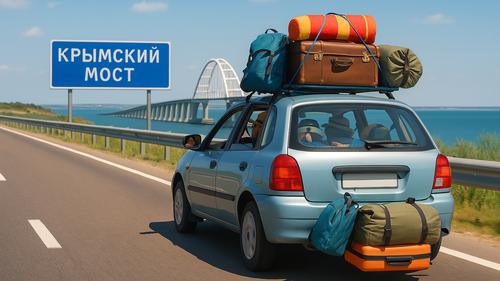 Спустя неделю на мосту в Крым повторилась ситуация нулевых очередей