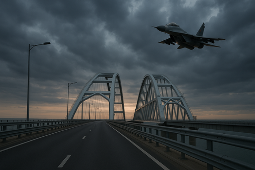 После почти двухчасового закрытия перед Крымским мостом образовалась очередь