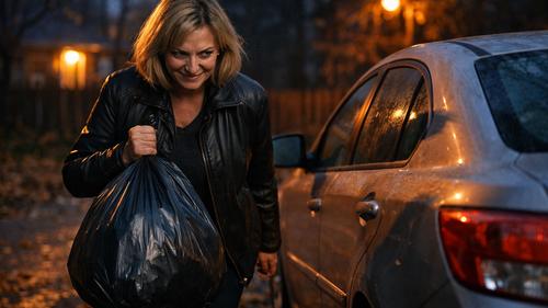 Женщина украсила машину соседа использованными гигиеническими прокладками