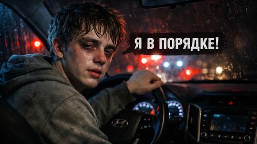 Полиция поймала очередного пьяного подростка за рулем авто